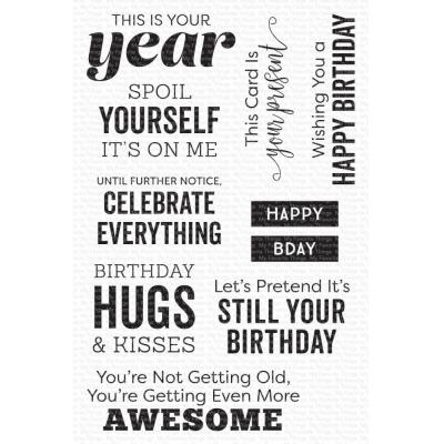 My Favorite Things Clear Stamps - Celebrate Everything